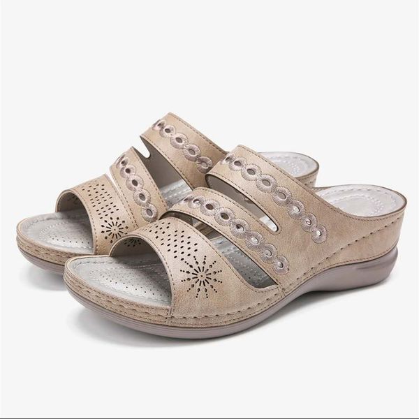 

women sandals open toe womens flat shoes slip on wedges sandals women slippers summer beach ladies shoes chaussure femme, Black