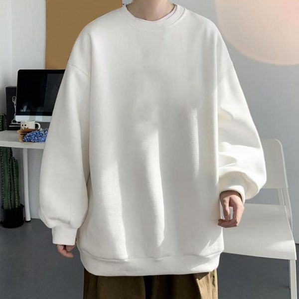 

men's sweaters student sweatshirt pullover cool o neck leisure autumn spring for home, White;black