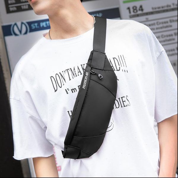 

style waist mens trend bags multi functional crossbite chest outdoor sports womens phone can