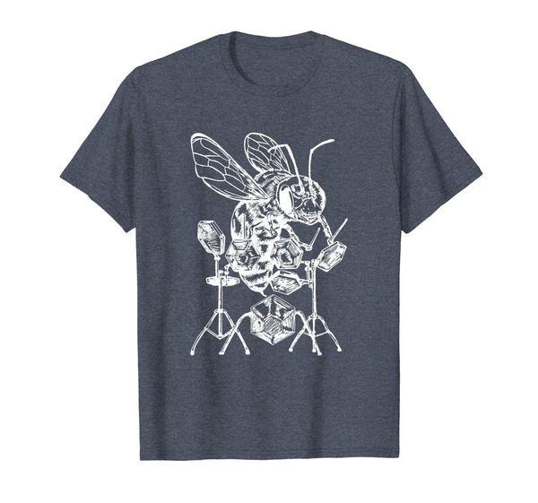 

SEEMBO Bee Playing Drums Drummer Drumming Musician T-Shirt, Mainly pictures