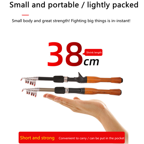 

boat fishing rods rod 1.6m cork handle rotating/cast character frp material portable travel
