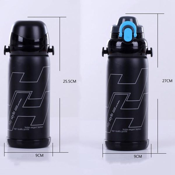 

water bottle outdoor sports leak proof seal bottles stainless steel cup