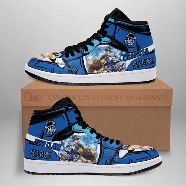 

sabo sneakers anime shoes fan gift