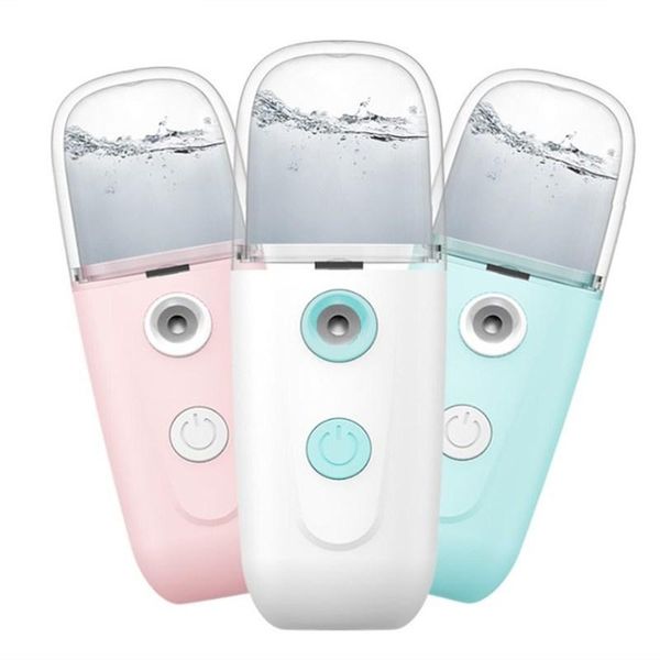 

humidifiers 30ml mini nano face steamer usb nebulizer facial sprayer humidifier hydrating anti-aging wrinkle women beauty skin care