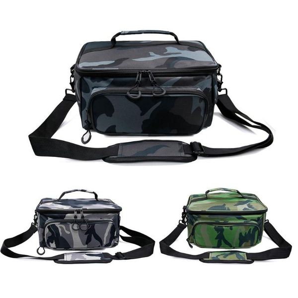 

fishing accessories multi-purpose durable pouch portable large-capacity waterproof camping storage shoulder bags for outdoor hiking