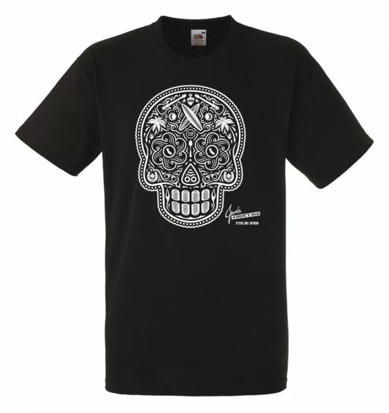 

janes addiction sterling spoon black mens t-shirt men rock band tee shirt, White;black