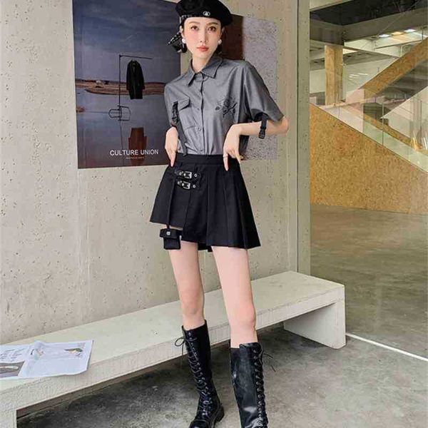 

women's two piece pants grey button up shirts for fashion summer and blouses floral print short sleeve collared shirt des gpwc, White