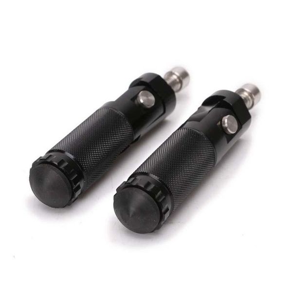 

pedals universal 8mm folding motorcycle rearset footpegs rear foot rest pegs pedal passenger footrest pad set cnc motorbike accessories