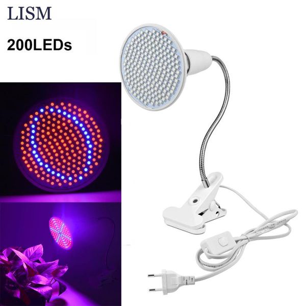 

126led 200led full spectrum european plug alternating current growing lamp plant light for plants seedlings flowers grow lights