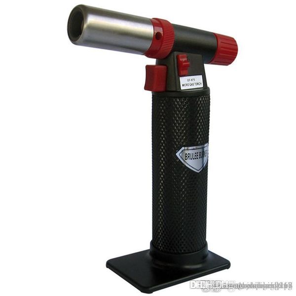 

professional bbq diy jet flame torch scorch flame chef cooking refillable picnic butane gas torch for kitchen smoking tools dhl free