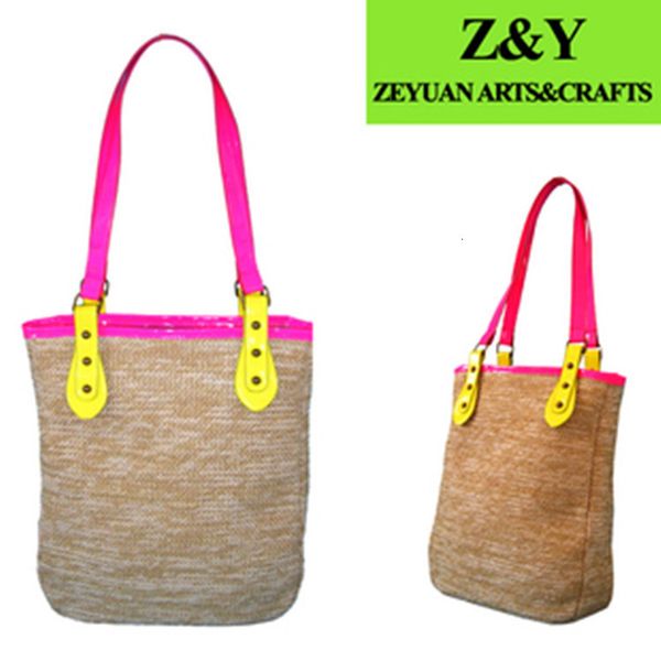 

rattan capacity designer wicker beach lovely women's straw bag, Black;red