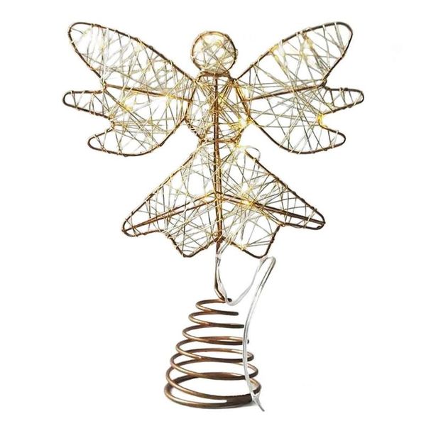 

christmas decorations angel tree er romantic hollow ers classic metal for home decor