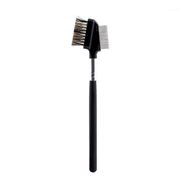 

eyelash brush eyebrow comb makeup brushes professional steel teeth dual tools1
