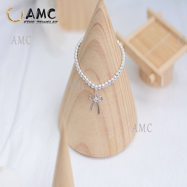 

classic bow charm charms original sterling silver 925s jewelry for girls love bracelet gold woman christmas t newyear's day gift, Golden;silver