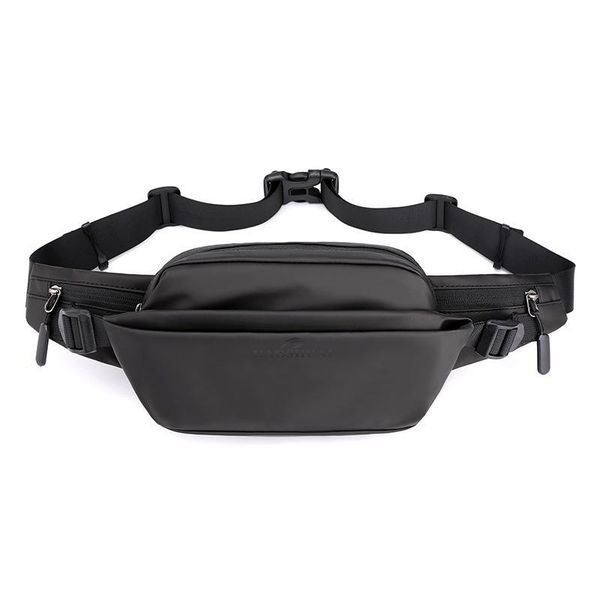 

school bags style men's waist bag fashion leisure chest outdoor messenger close running cashier