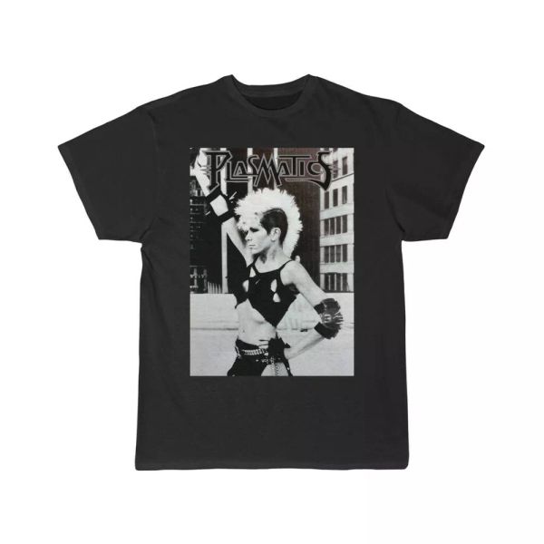 

plasmatics wendy o williams coup d etat smen's short sleeve tee, White;black