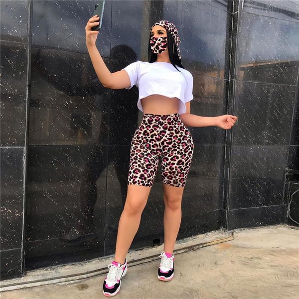 

casual leopard print lace womens short up high waist printed tights summer workout slim skinny gym trousers, White;black