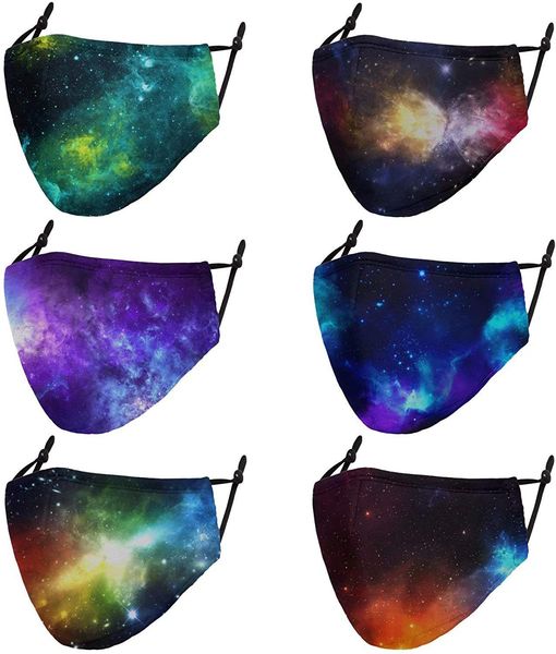 

custom logo star fashion star dust-proof cotton with nose bridge strip washable mask