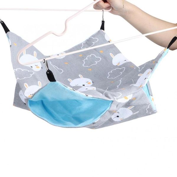 

small animal supplies bed double layer canvas pet hammocks hanging sleeping bag for guinea pig squirrel hammock chinchilla house