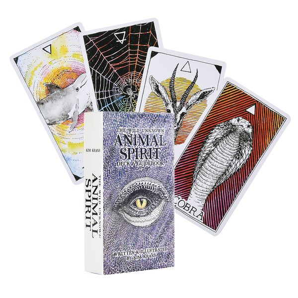 

the wild unknown animal spirit deck tarot oracle cards divination cards set deck oracle card family party playing cards board
