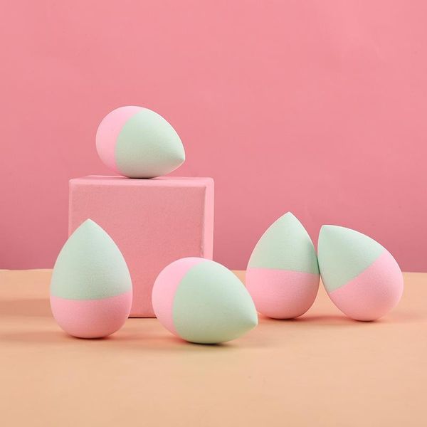 

sponges, applicators & cotton 1pc cosmetic puff water drop super soft makeup egg do not eat powder gourd eggs two-color sponge make up tool