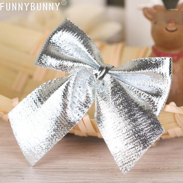 

christmas decorations funnybunny decoration tree ornaments pendant small bows wholesale 12 pack1