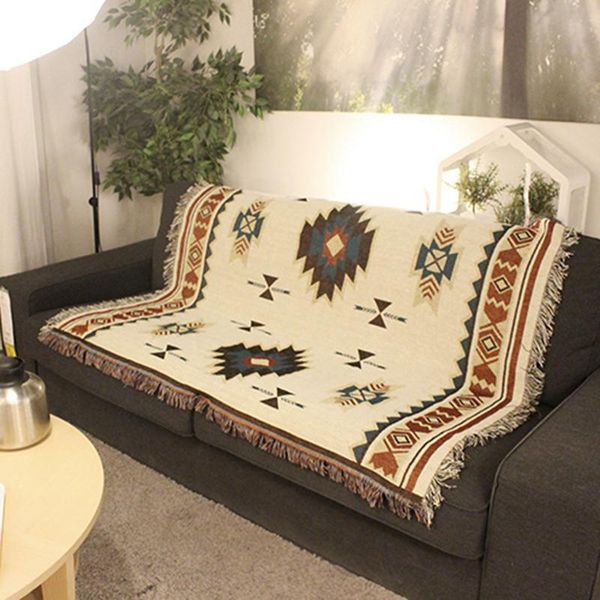 

blankets home decor cotton sofa blanket floor throw rug carpet wall hanging tapestry durable fabric 125Ã150cm