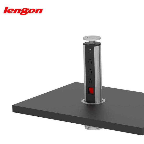 

u.s. kitchen office deskusb socket desk pull jack up