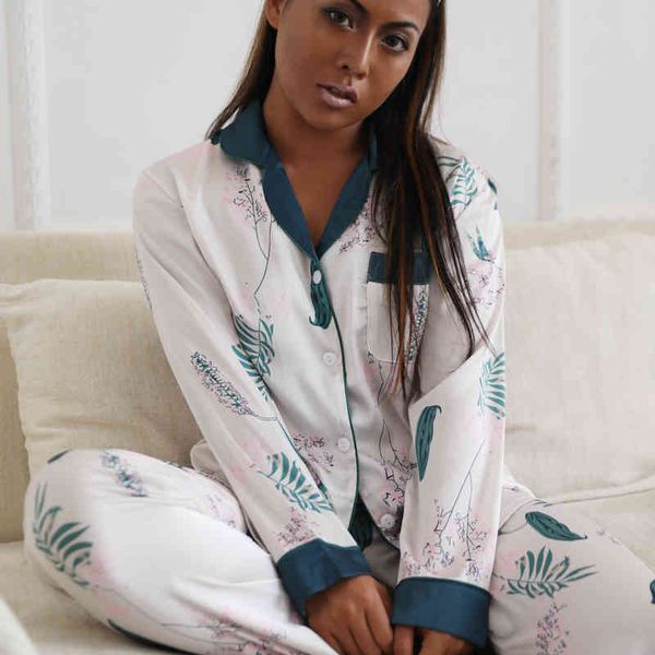 

women's sleepwear long sleeve trousers suit, two piece simple style, leisure, large size pajamas 048y, Black;red
