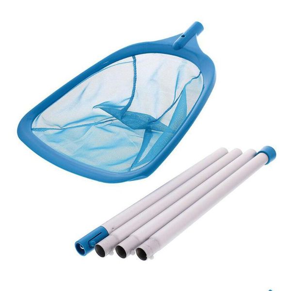 

pool & accessories fishing net cleaning kit leaf rake skimmer cleaner swimming spa rubbish bag pond tools