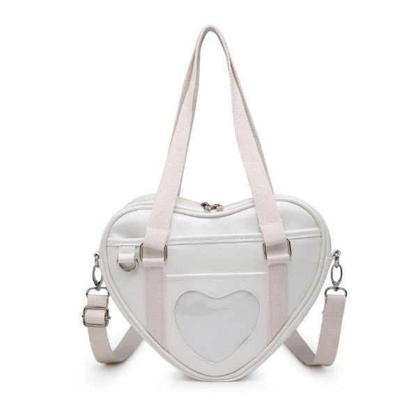 

love shoulder daily bag messenger uniform pu baby bags campus handbag