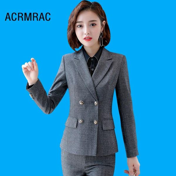 

women suits slim spring autumn solid color jacket pants 2-piece set ol formal woman 9503 women's two piece, White