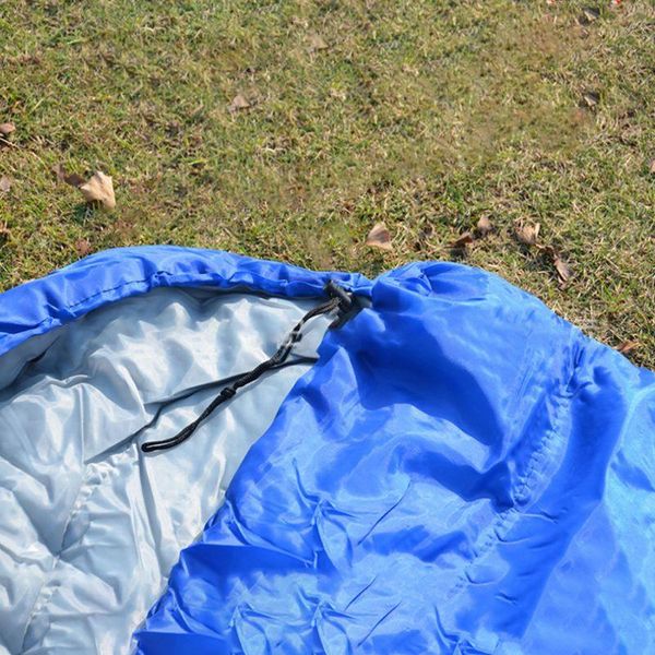

soft hooded sleeping bag indoor outdoor use ultralight compact hiking backpacking camping adventure activity accessory bags