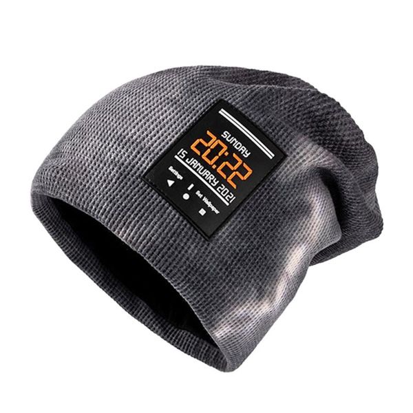 

beanies fashion hat hipster blended color warm polyester all-match letter