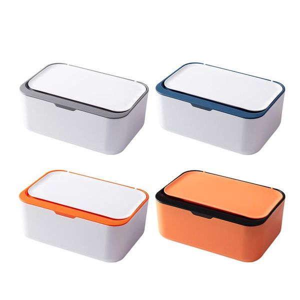 

tissue boxes & napkins deskbox holder modern dustproof easy use wet wipes dispenser for home office vc