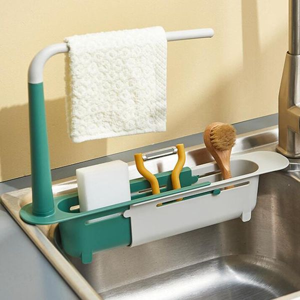 

kitchen storage & organization net red sink shelf sinks organizer soap towel sponge holder drain rack basket gadgets accessories