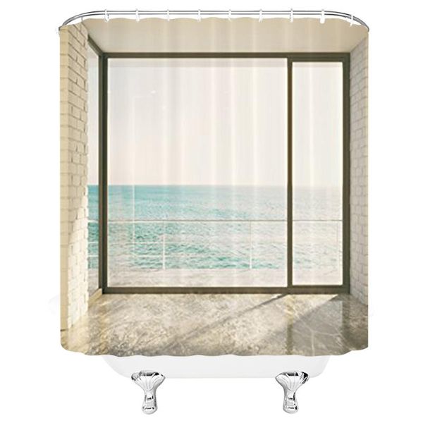 

shower curtain 3d beautiful scenery series bathroom curtains