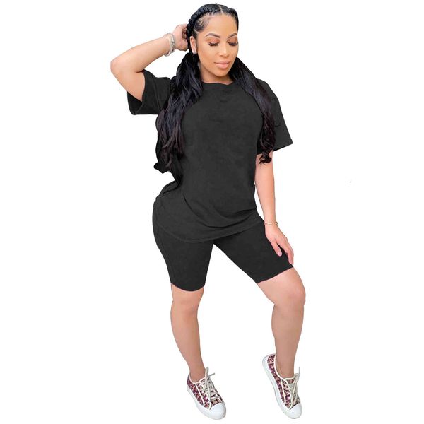 

cotton comfortable women summer short sleeves shorts sets 2pcs fashion girls sports tracksuits female, Gray