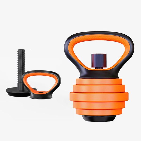 

adjustable kettle bell handle metal kettlebell grip weight exercise easy carry gym bodybuilding fitness equipment dumbbell rack dumbbells