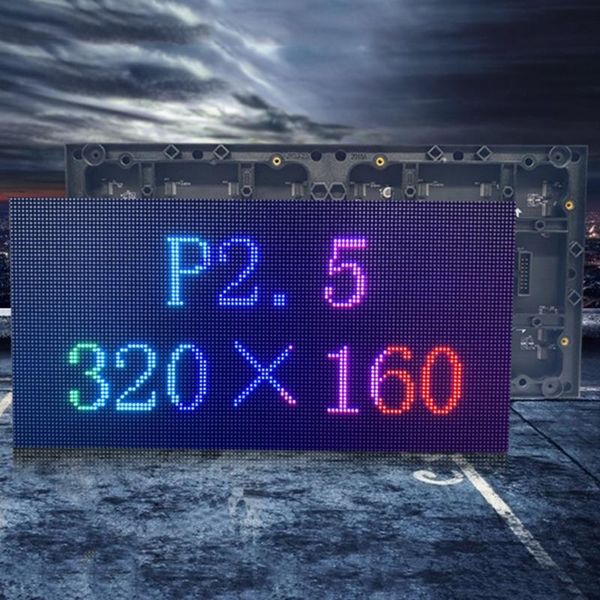 

indoor led display module p2.5 128*64 pixel rbg full color hd video billboard 320x160mm size smd2121