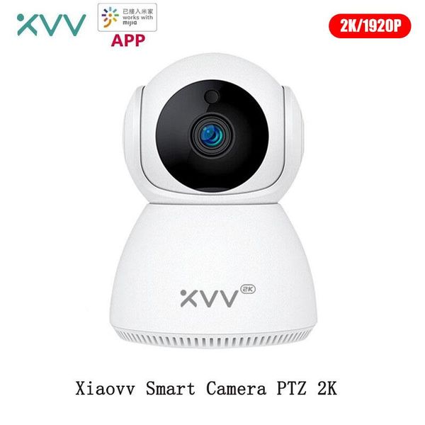 

smart home control xiaovv 1296p ip camera baby monitor 360Â° panoramic ptz wireless wifi webcam night vision motion detect security cam for m
