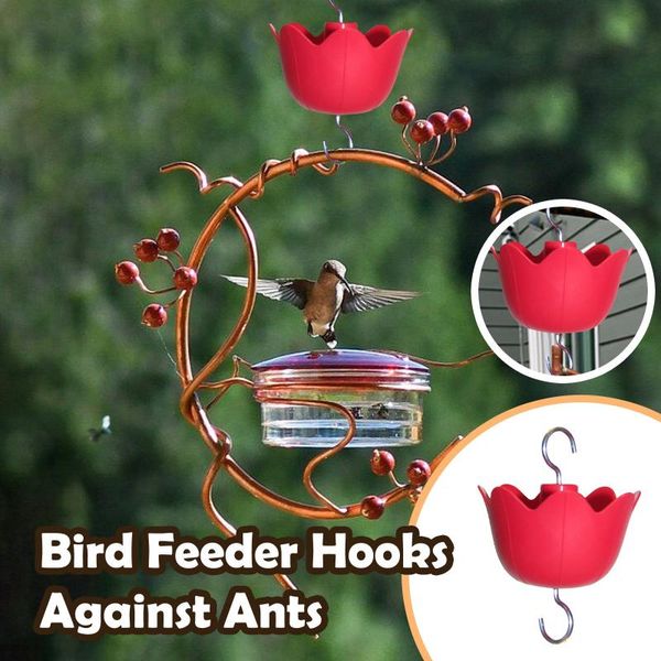 

other bird supplies hummingbird feeder hook ant moat insect protection trap garden feeding indoor pet tools