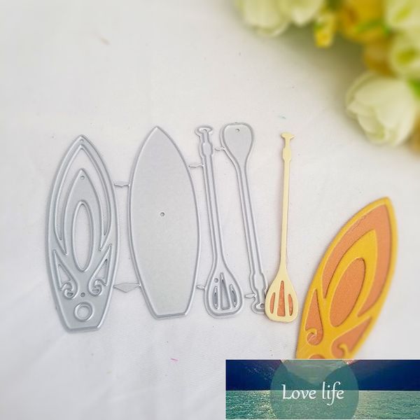 2 Takım Sörf Peddle Boards Metal Kesme Ölür Şablonlar DIY Scrapbooking Damga / Fotoğraf Albümü Dekoratif Kabartma DIY Kağıt Kartları