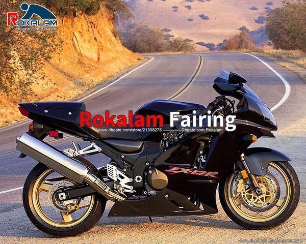 

for kawasaki ninja zx12r zx-12r zx 12r black bodywork fairing 02 06 2002 2003 2004 2005 2006 motorcycle fairing (injection molding)