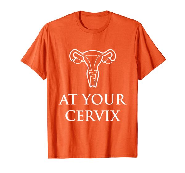 

at your cervix ob obstetrician nurse pregnancy midwife t-shirt, White;black