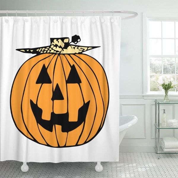 

shower curtains colorful halloween ghosts pumpkins and voodoo doll happy party curtain waterproof fabric 60 x 72 inches set with hooks