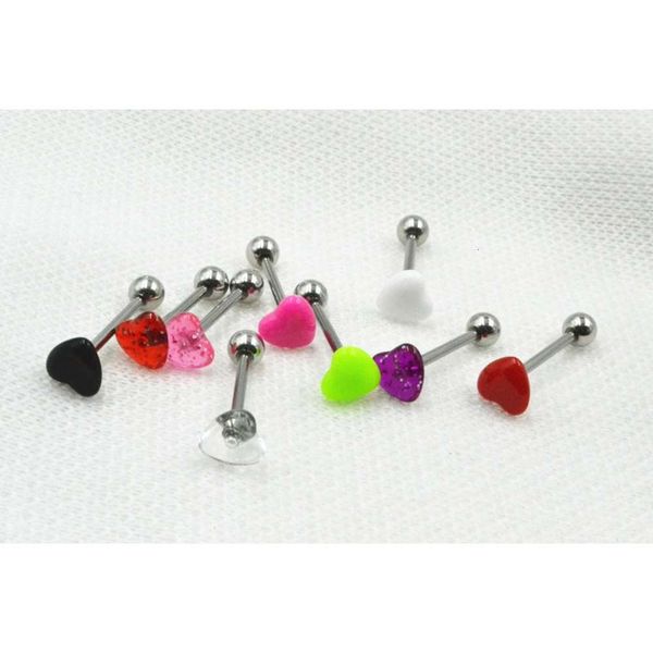 

candy color love tongue body tongue tongue tattoo jewelry