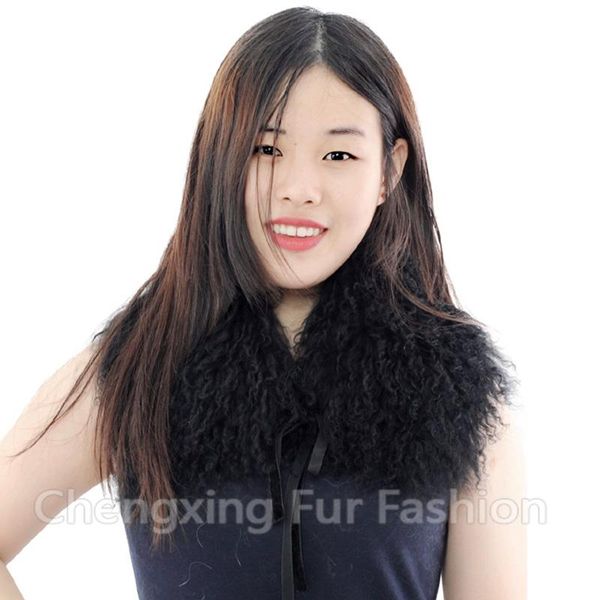 

scarves collar-s4 wholesale tibetan sheep fur winter collar, Blue;gray