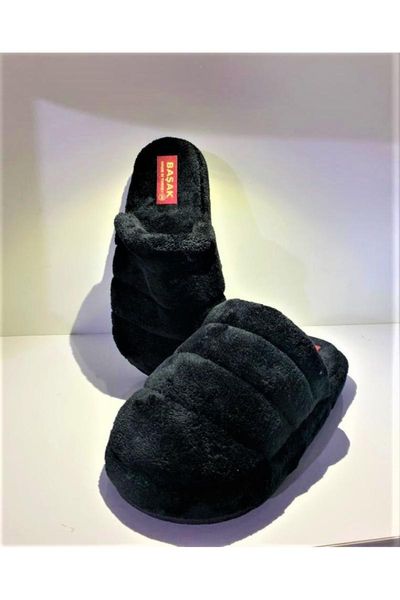 

slippers women's black indoor soft home slipper