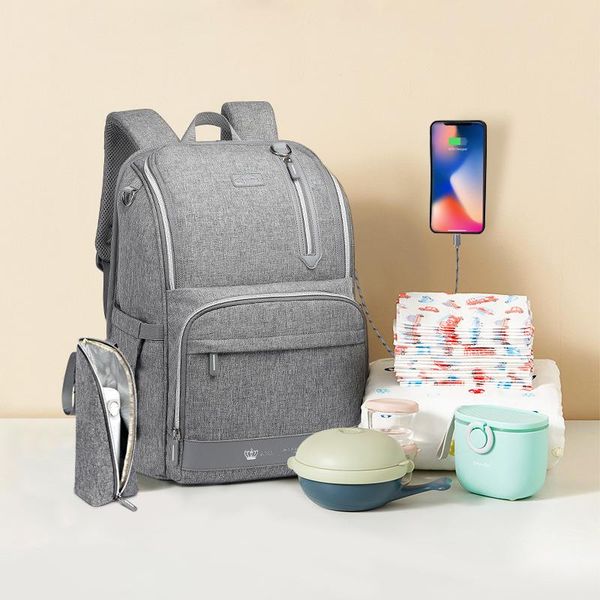 

diaper bags brand nappy backpack bag mummy large capacity stroller mom baby multi-function waterproof outdoor travel